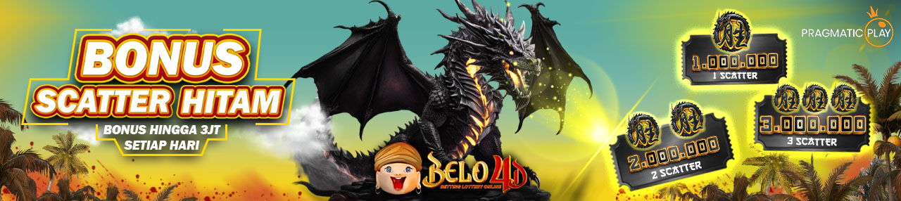 SCATTER HITAM X100 BELO4D